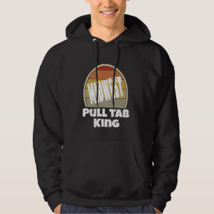 Der mittelwestliche Pull Tab King ist stolz auf de Hoodie