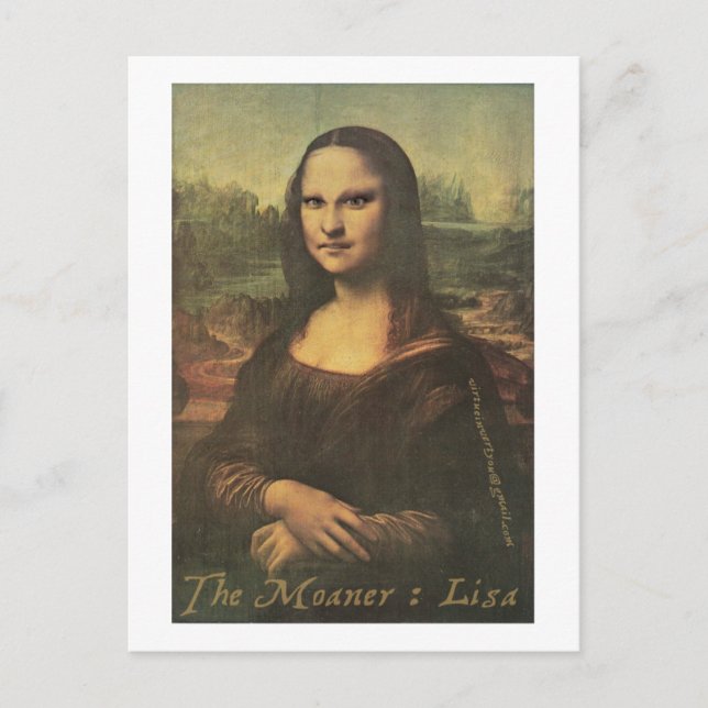 Der Moaner: Lisa - Postkarte (Vorderseite)