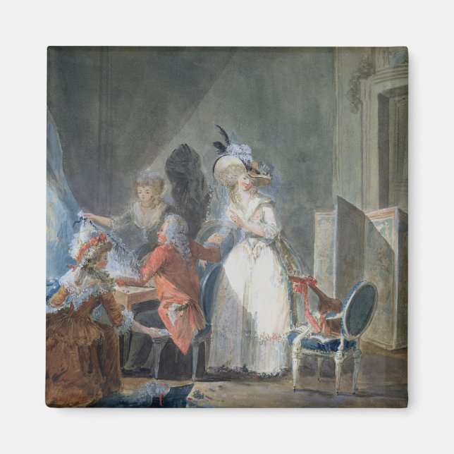 Der Mode-Verkäufer Magnet (Vorne)