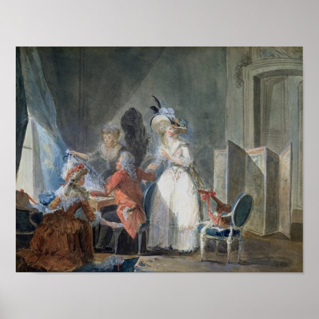 Der Mode-Verkäufer Poster (Vorne)