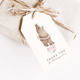 Der moderne Bärenzirkus der Kinder | Mädchen Gebur Geschenkanhänger