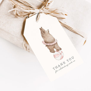 Der moderne Bärenzirkus der Kinder   Mädchen Gebur Geschenkanhänger