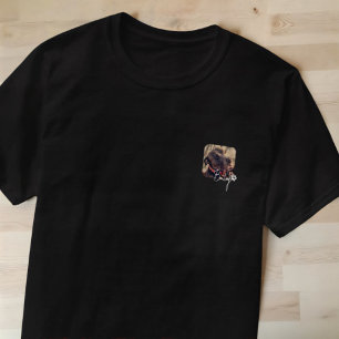 Der moderne, einfache Coole Grunge Name und das Fo T-Shirt