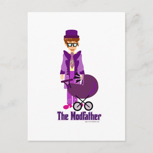 Der Modfather! Postkarte (Vorderseite)