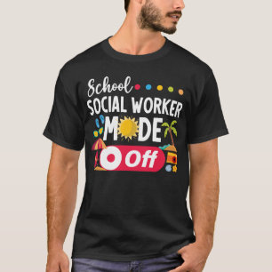 Der Modus der Sozialarbeiter in der Schule im sonn T-Shirt