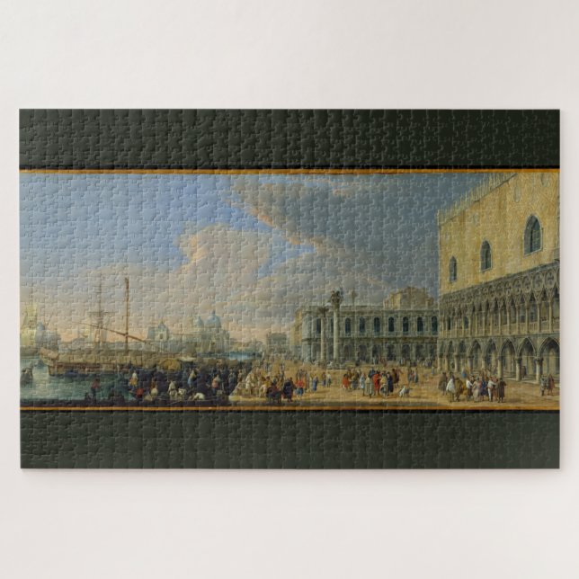 Der Molo, Venedig, Blick nach Westen - Luca Carle (Horizontal)