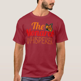 Der Monarch flüstert Niedliche Entomologie-Lover-G T-Shirt