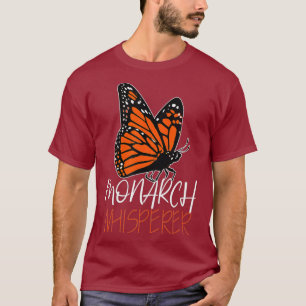 Der Monarch flüstert Niedliche Entomologie-Lover-G T-Shirt