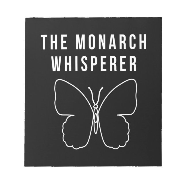 Der Monarchflüsterer Notizblock (Vorderseite)