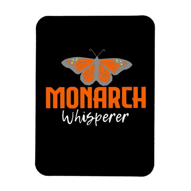 Der Monarchschmetterling flüstert Magnet (Vertikal)