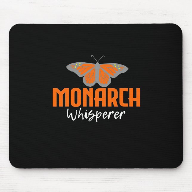 Der Monarchschmetterling flüstert Mousepad (Vorne)