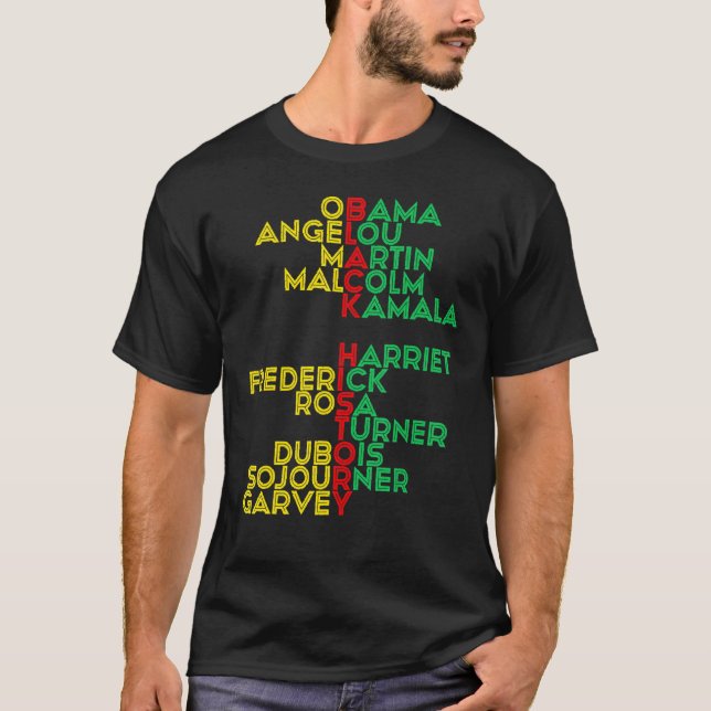 Der Monat der Schwarzen Geschichte ist wie das ber T-Shirt (Vorderseite)