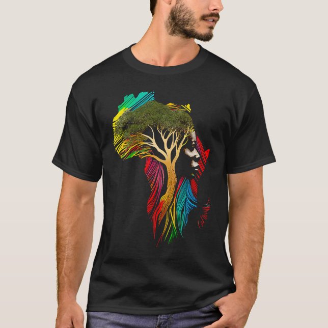 Der Monat der schwarzen Geschichte T-Shirt (Vorderseite)