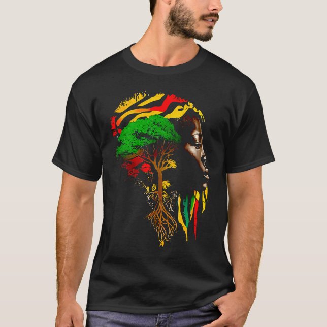 Der Monat der schwarzen Geschichte T-Shirt (Vorderseite)