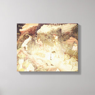 Der Monat Dezember Leinwanddruck