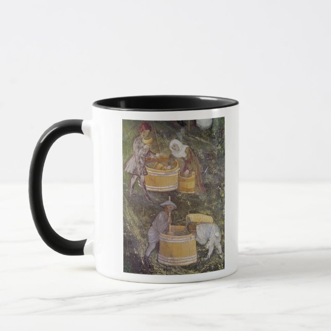 Der Monat Oktober Tasse (Links)