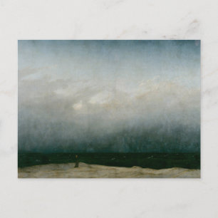 Der Mönch am Meer von Caspar David Friedrich Postkarte