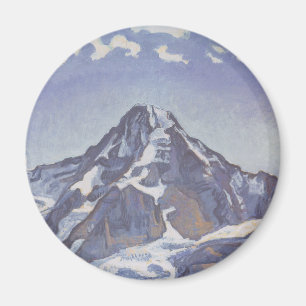 Der Mönchsberg mit Wolken (Ferdinand Hodler) Magnet