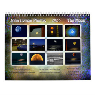 Der Mond 2026 Foto-Kalender Kalender