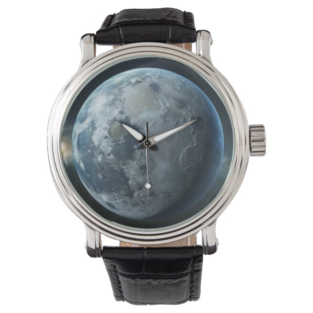 der Mond Armbanduhr (Vorderseite)