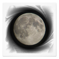 Der Mond, la lune, la luna, the moon Poster