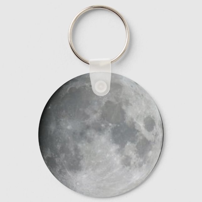 Der Mond Schlüsselanhänger (Vorderseite)