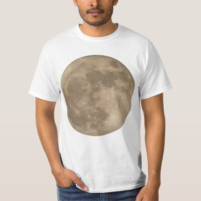 Der Mond-Shirt der Mond-Shirt-Vollmond-T - T-Shirt (Vorderseite)