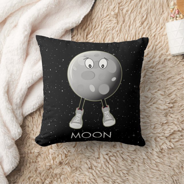 Der Mond und die Sterne im All Kissen (Decke)