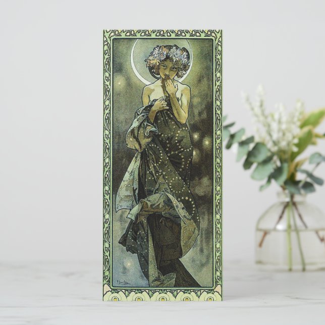 Der Mond von Alphonse Mucha (Stehend Vorderseite)