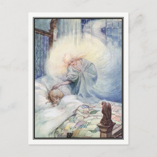 Der Mond von Anne Anderson Postkarte (Vorderseite)