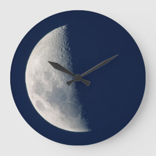 Der Mond von Howick, Kwazulu-Natal Große Wanduhr