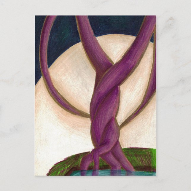Der Mondbaum Postkarte (Vorderseite)