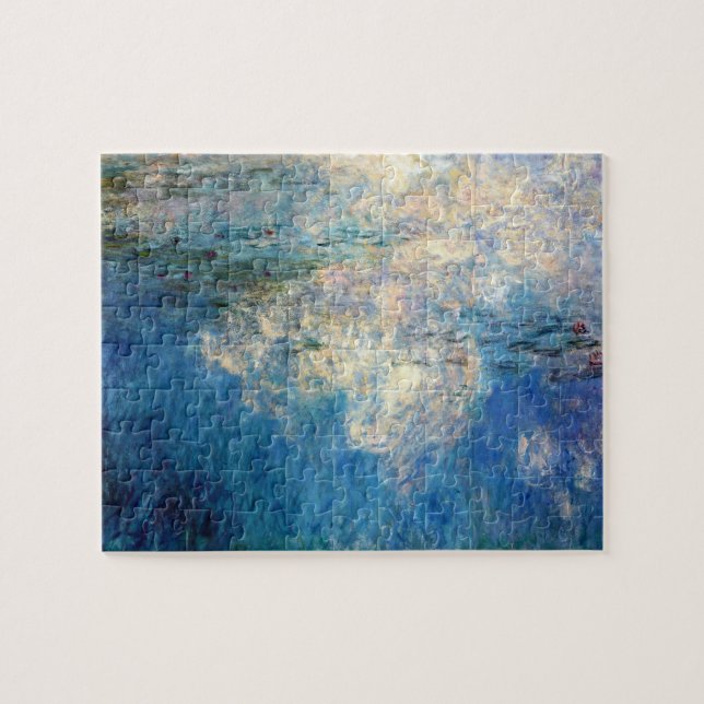 Der Monet Water Lilie Die Wolken Kunst und Kultur (Horizontal)