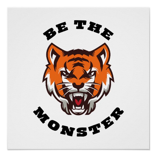 DER MONSTER POSTER (Vorderseite)