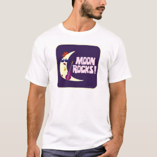 Der Moon Rocks Cartoon macht Spaß beim Raumdesign T-Shirt