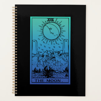 Der Moon Tarot Card Gradient Planner Planer