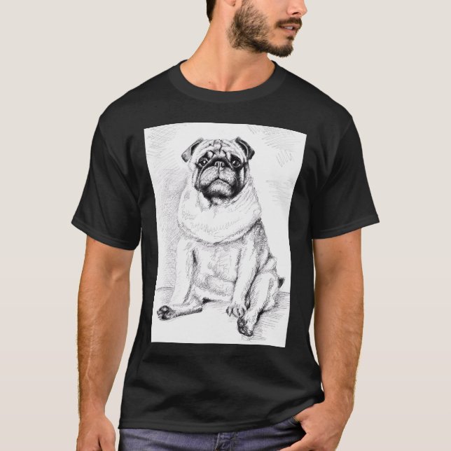 Der Mops - Der Mops T-Shirt (Vorderseite)