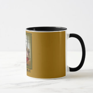 Der Mops ist herein! Tasse
