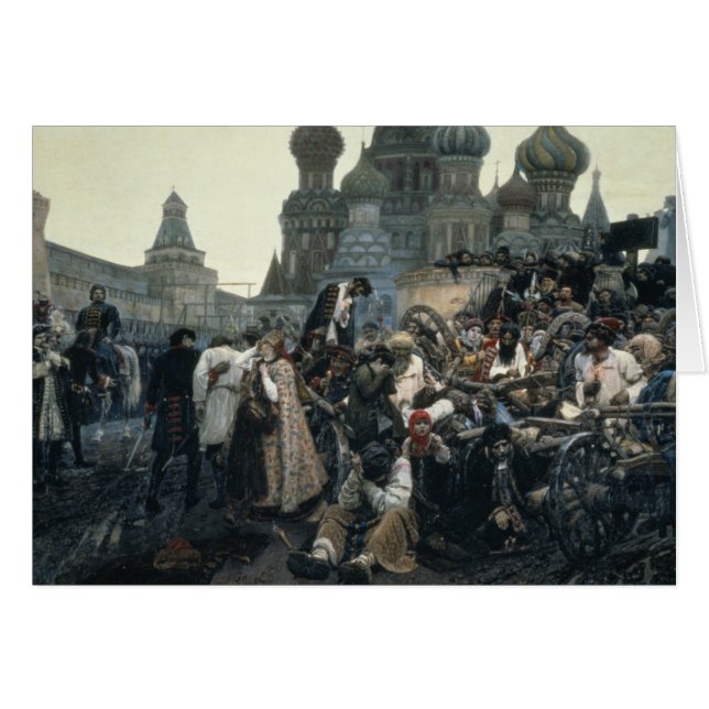 Der Morgen der Durchführung des Streltsy (Vorderseite (Horizontal))