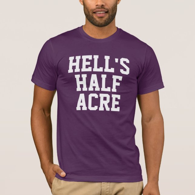 Der Morgen-Fort- WorthShirt der Hölle halbes T-Shirt (Vorderseite)