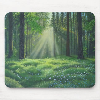 "Der Morgen ist kaputt" Mousepad