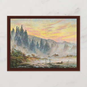 Der Morgen von Friedrich Caspar David Postkarte