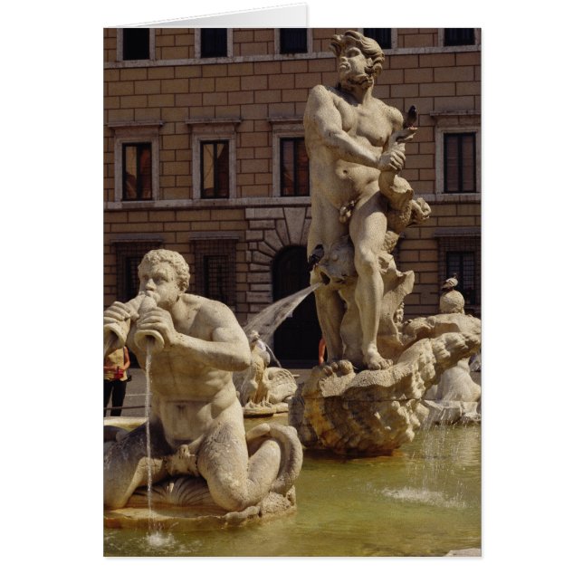 Der Moro-Brunnen (Vorne)