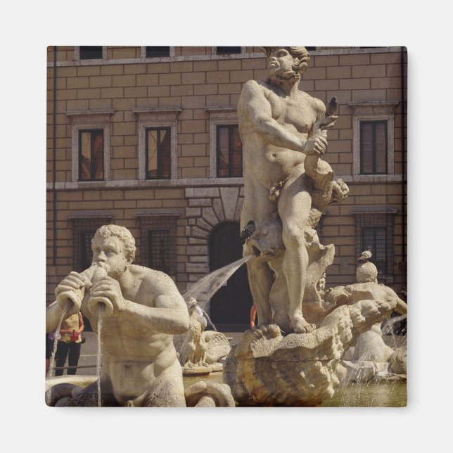 Der Moro-Brunnen Magnet (Vorne)