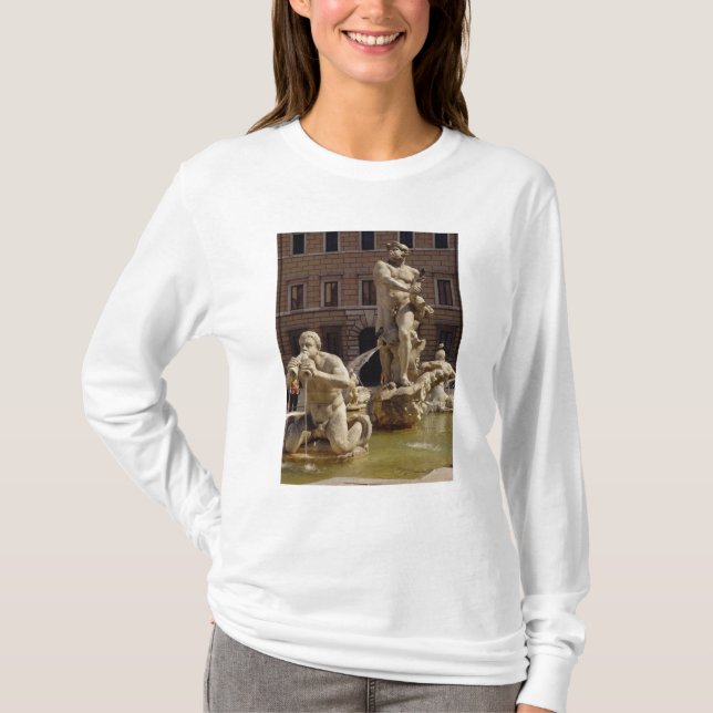 Der Moro-Brunnen T-Shirt (Vorderseite)