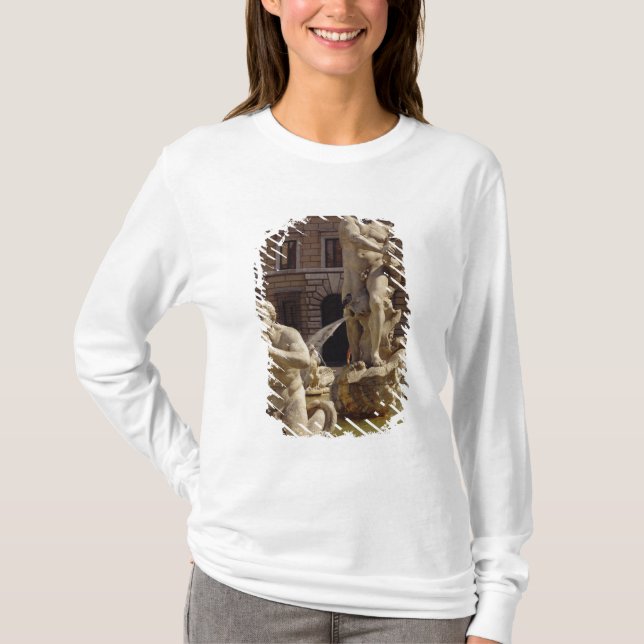 Der Moro-Brunnen T-Shirt (Vorderseite)