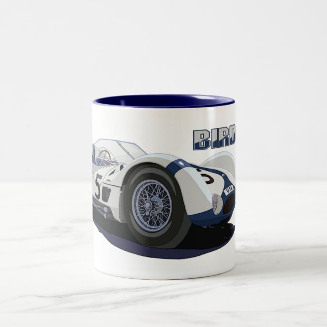 Der Moss - Gurney Birdcage Zweifarbige Tasse (Mittel)