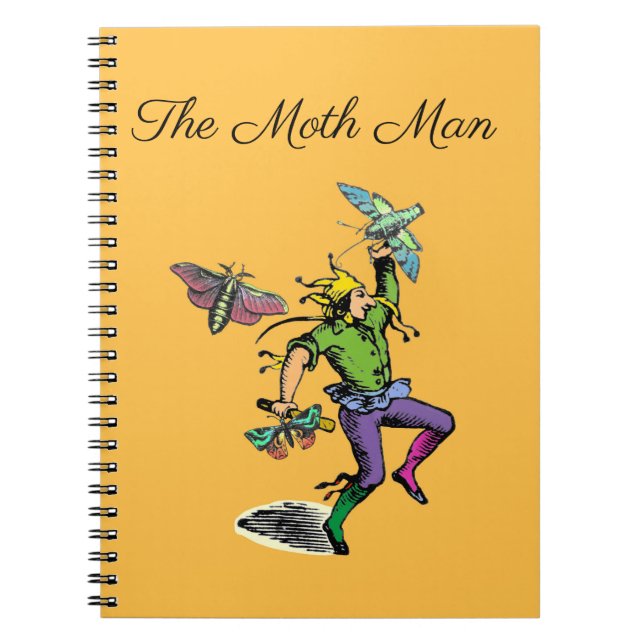 Der Moth Man Notizblock (Vorderseite)
