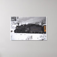 Der Motor des Polar-Express-Dampfs