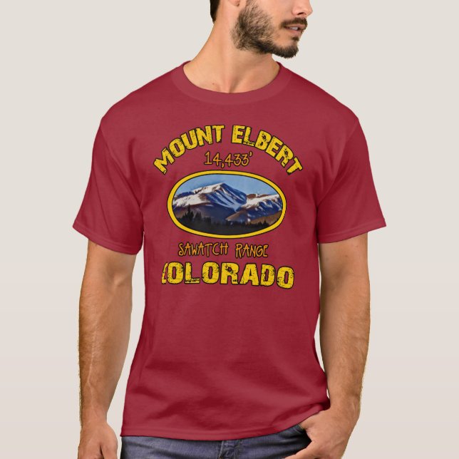 Der Mount Elbert T-Shirt (Vorderseite)